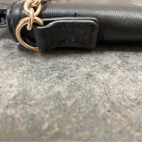 Versace Parfums Black with Gold Chain Strap Small Crossbody Bag - Picture 10 of 13